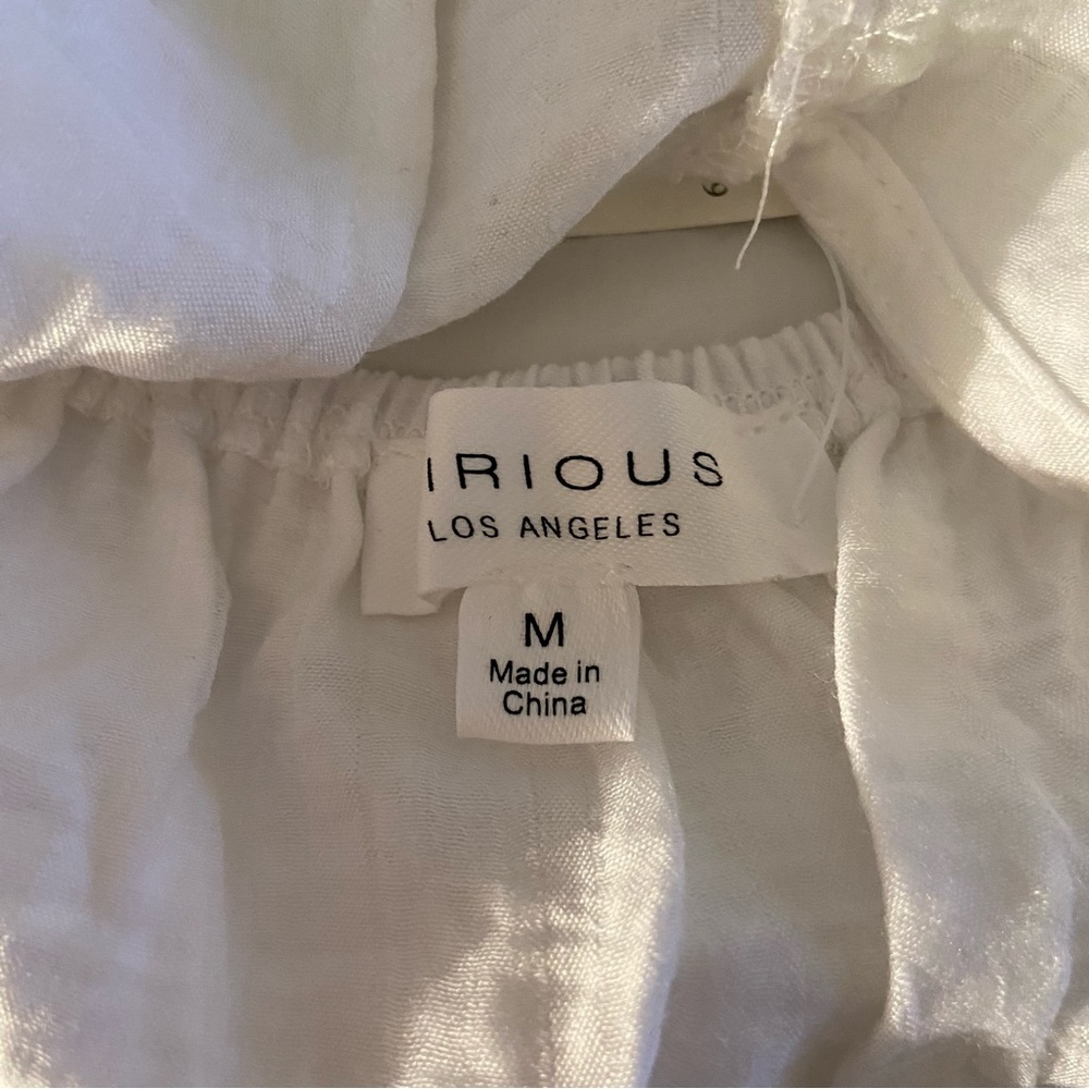 White Ruffled Women's Top - Picture 11 of 13